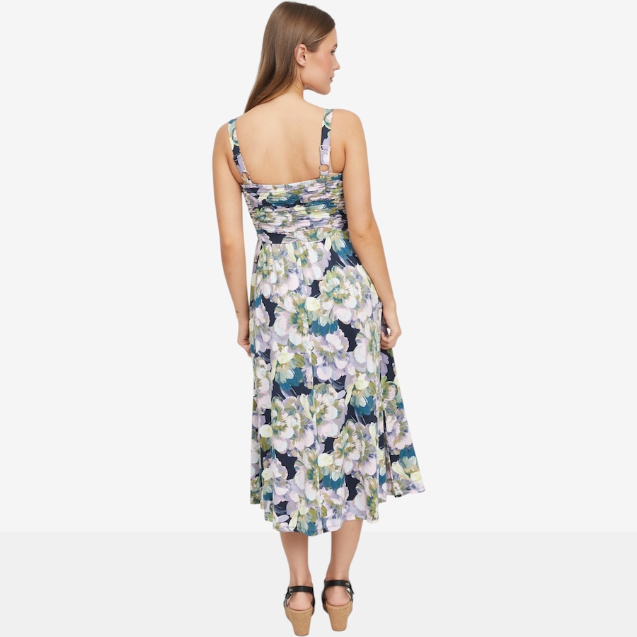 Image 119814_ALTMORE4.jpg, Product 119-814 / Price $49.88, Hailey Lyn Midi Length Dress with Shirred Bodice from Hailey Lyn on TSC.ca's Fashion department
