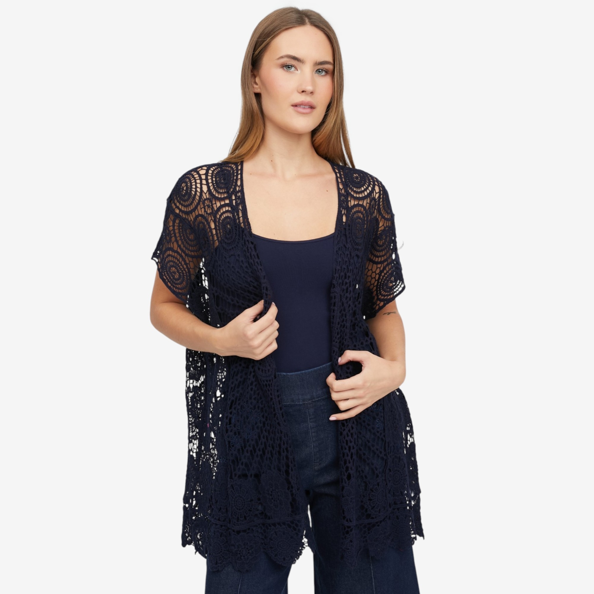 Hailey Lyn Crochet Cardigan - TSC.ca