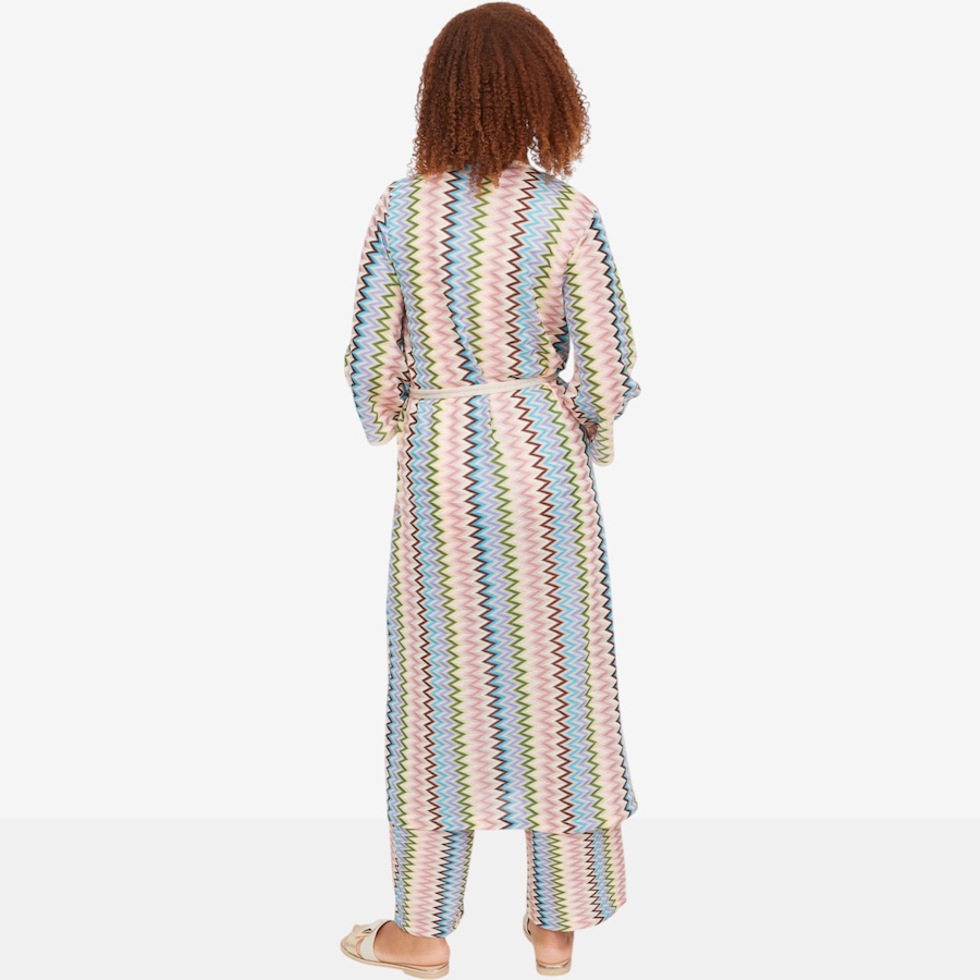 Image 119861_ALTMORE4.jpg, Product 119-861 / Price $199.99, Aggel Zig Zag Kimono with Knitted Details from Aggel on TSC.ca's Fashion department