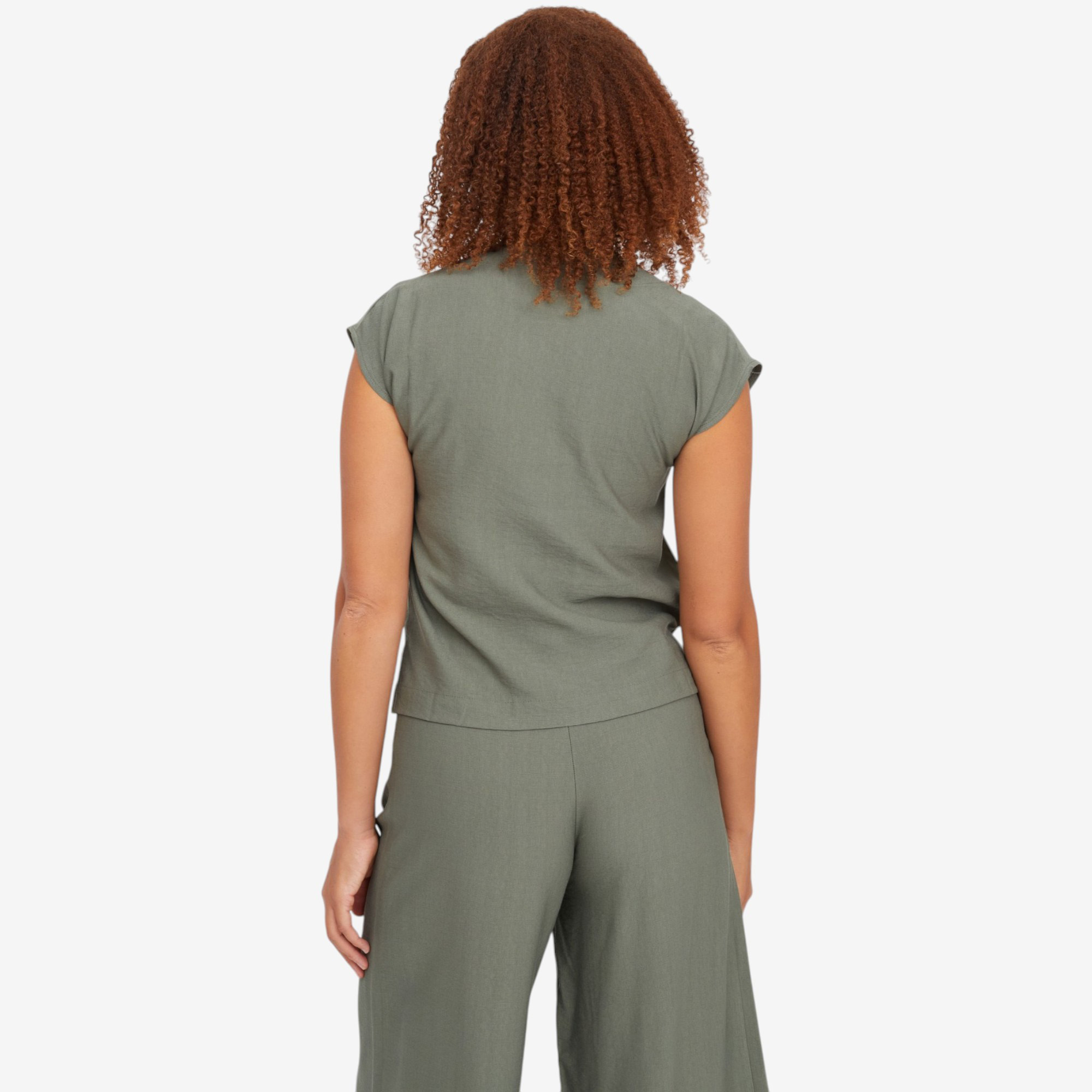 トップス Bristol Aggel Seersucker Top with Knitted Details - TSC.ca