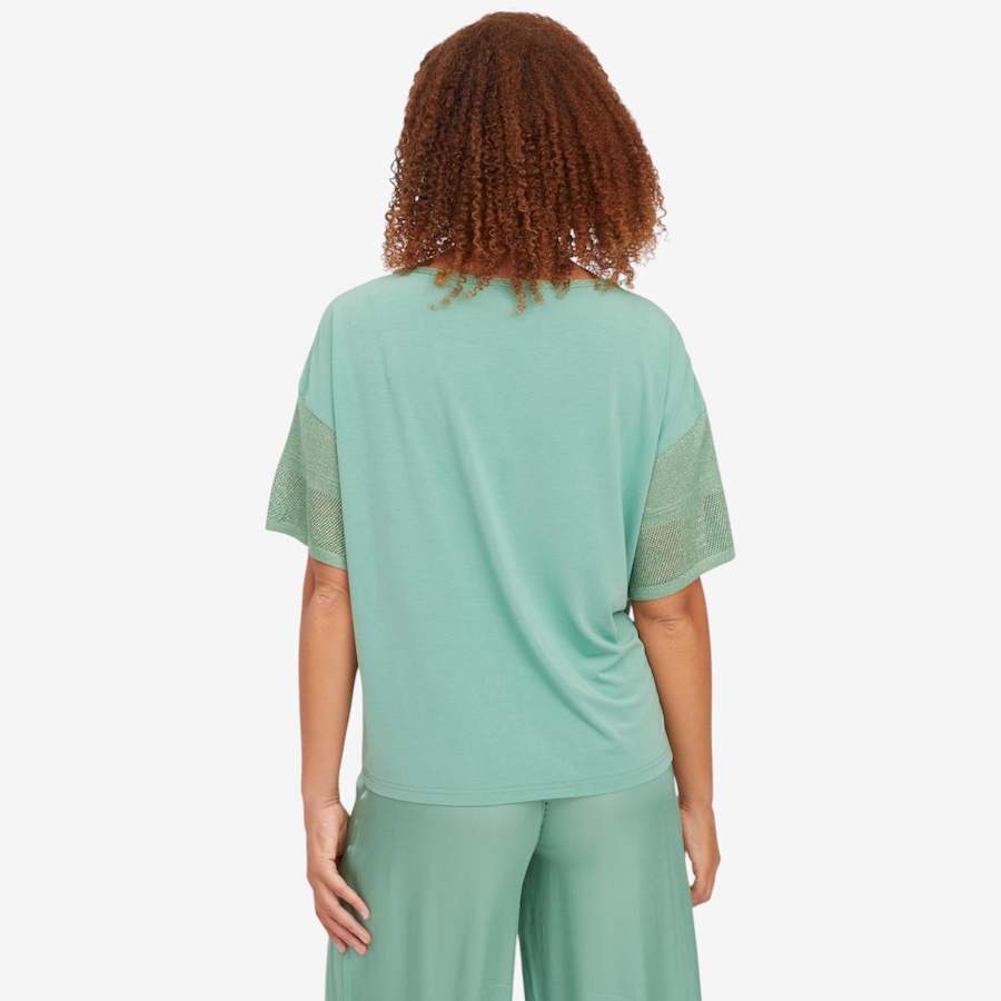 Image 119865_ALTMORE4.jpg, Product 119-865 / Price $99.99, Aggel Jersey Blouse with Knitted Details from Aggel on TSC.ca's Fashion department