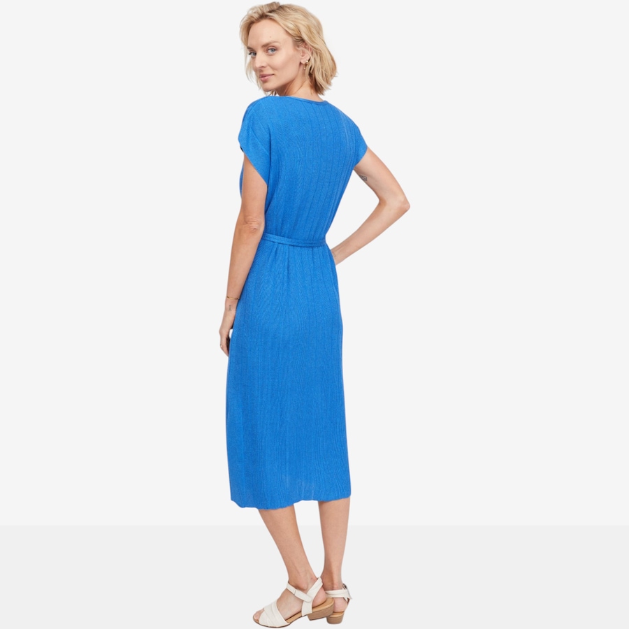 Image 119870_ALTMORE5.jpg, Product 119-870 / Price $169.99, Aggel Lurex V-Neck Midi Knitted Dress from Aggel on TSC.ca's Fashion department