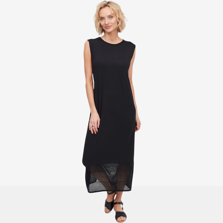 Image 119871_BLK.jpg, Product 119-871 / Price $149.99, Aggel Jersey Dress with Knitted Details from Aggel on TSC.ca's Fashion department