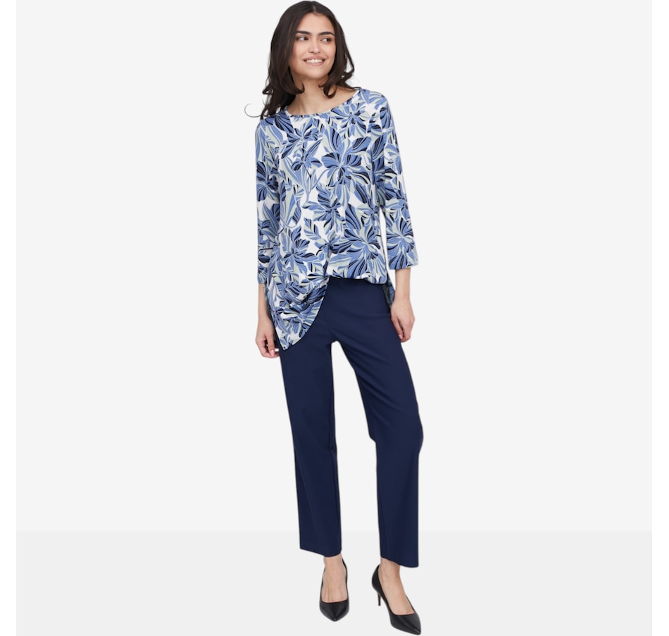 Image 119875_ALTMORE3.jpg, Product 119-875 / Price $49.99, Kim & Co. Soft Millennium Harper Slim Leg Ankle Length Pant from Kim & Co. on TSC.ca's Fashion department