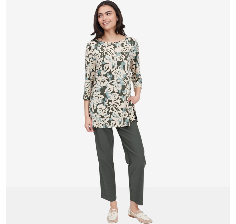 Image 119875_ALTMORE4.jpg, Product 119-875 / Price $49.99, Kim & Co. Soft Millennium Harper Slim Leg Ankle Length Pant from Kim & Co. on TSC.ca's Fashion department