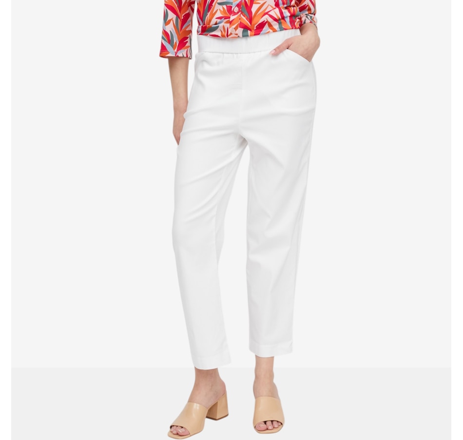 Image 119875_ECR.jpg, Product 119-875 / Price $49.99, Kim & Co. Soft Millennium Harper Slim Leg Ankle Length Pant from Kim & Co. on TSC.ca's Fashion department