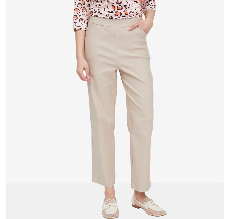 Image 119875_SAN.jpg, Product 119-875 / Price $49.99, Kim & Co. Soft Millennium Harper Slim Leg Ankle Length Pant from Kim & Co. on TSC.ca's Fashion department