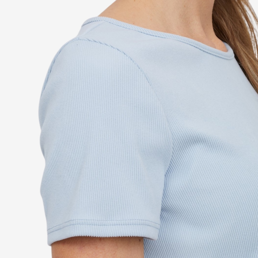 Image 119878_ALTMORE2.jpg, Product 119-878 / Price $24.33, Kim & Co. Soft Rib Knit Short Sleeve Top from Kim & Co. on TSC.ca's Fashion department