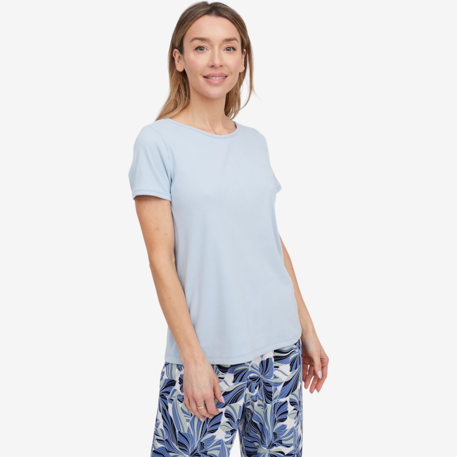 Image 119878_DUSBE.jpg, Product 119-878 / Price $24.33, Kim & Co. Soft Rib Knit Short Sleeve Top from Kim & Co. on TSC.ca's Fashion department