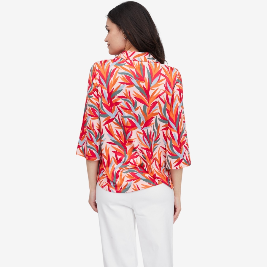 Image 119881_ALTMORE4.jpg, Product 119-881 / Price $39.88, Kim & Co. Printed Brazil Jersey 3/4 Sleeve Shirt from Kim & Co. on TSC.ca's Fashion department