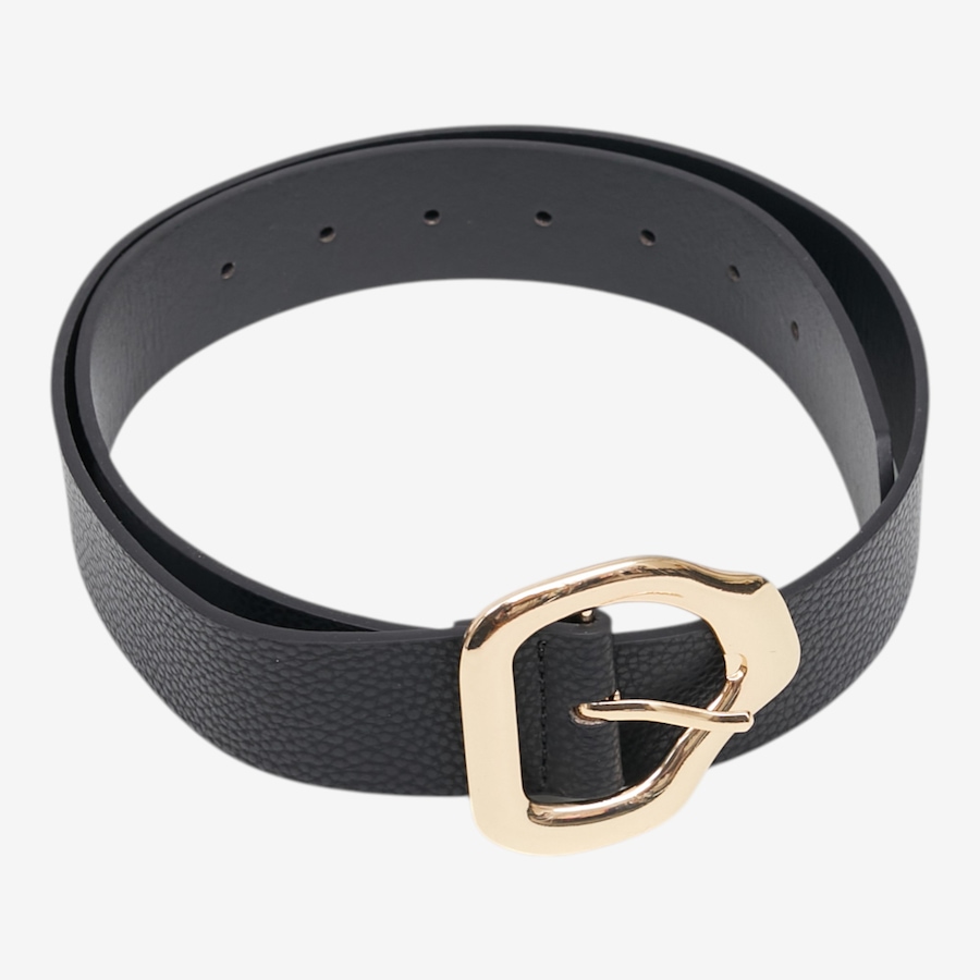 Image 119882_BLK.jpg, Product 119-882 / Price $24.33, Kim & Co. Abstract Buckle Belt from Kim & Co. on TSC.ca's Fashion department