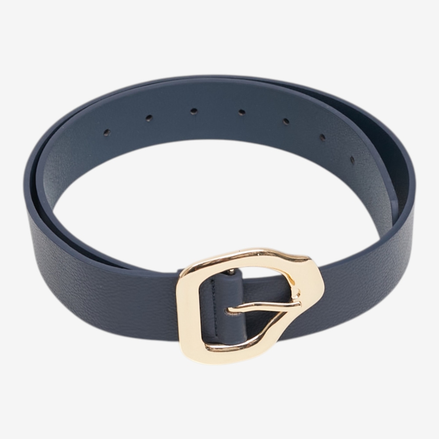Image 119882_NVY.jpg, Product 119-882 / Price $24.33, Kim & Co. Abstract Buckle Belt from Kim & Co. on TSC.ca's Fashion department