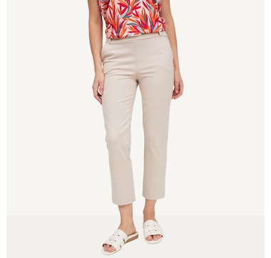 Kim &amp; Co. Stretch Ponte Knit Ankle Length Audrey Narrow Leg Pant