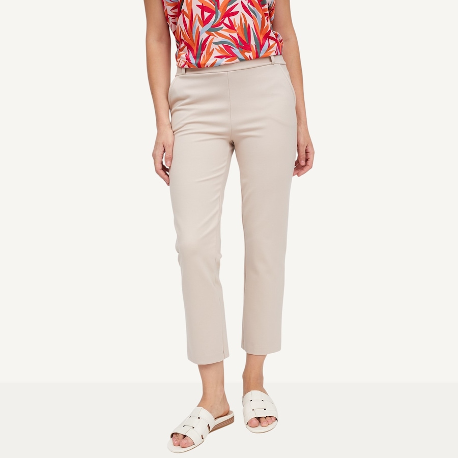 Image 119886_LAT.jpg, Product 119-886 / Price $44.88, Kim & Co. Stretch Ponte Knit Ankle Length Audrey Narrow Leg Pant from Kim & Co. on TSC.ca's Fashion department