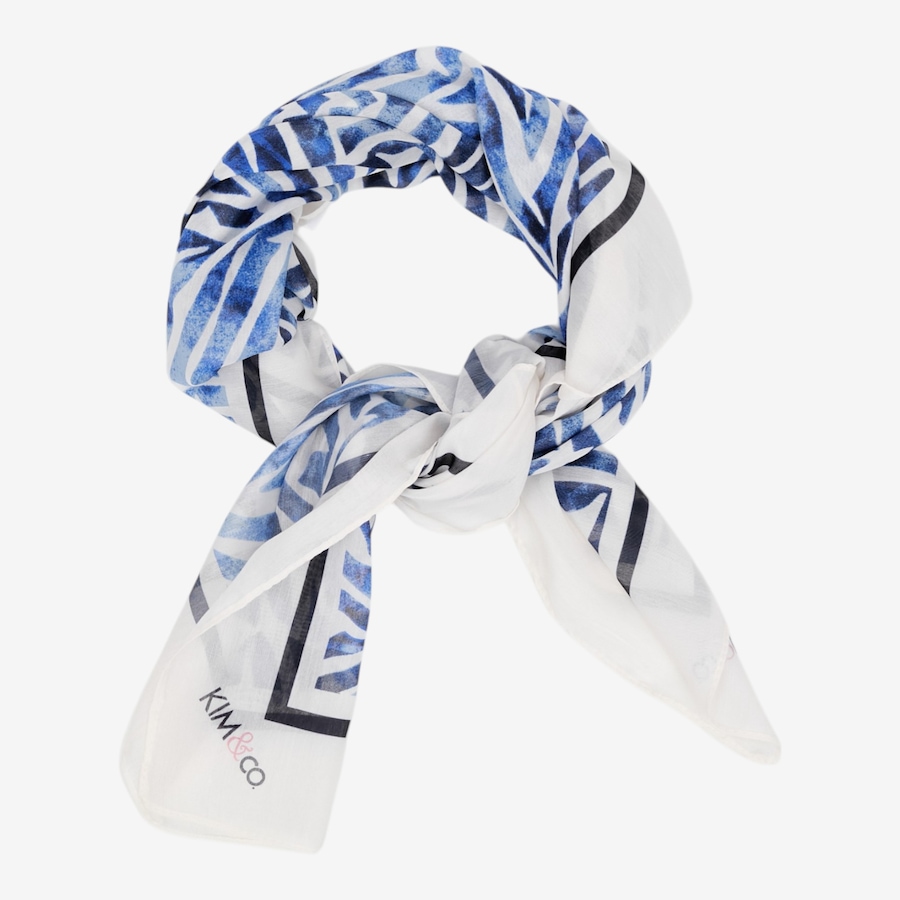 Image 119887_ECBMI.jpg, Product 119-887 / Price $19.33, Kim & Co. Printed Square Scarf from Kim & Co. on TSC.ca's Fashion department