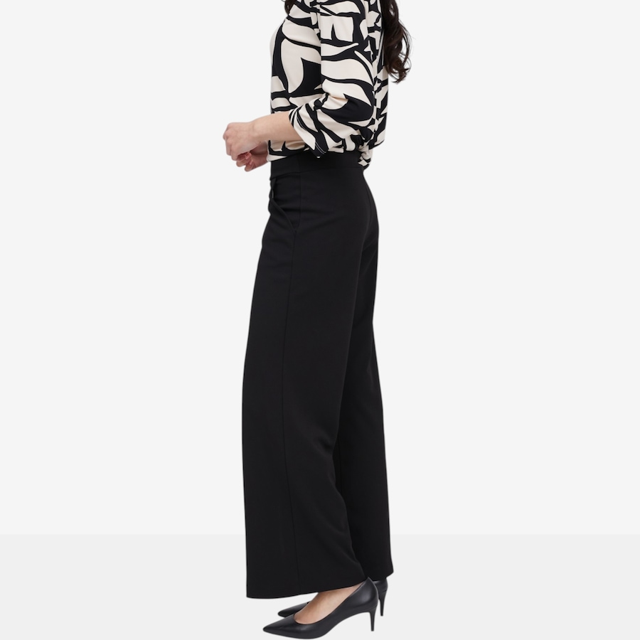 Image 119889_ALTMORE2.jpg, Product 119-889 / Price $39.88, Kim & Co. Ponte Crepe Vivienne Wide Leg Pant from Kim & Co. on TSC.ca's Fashion department