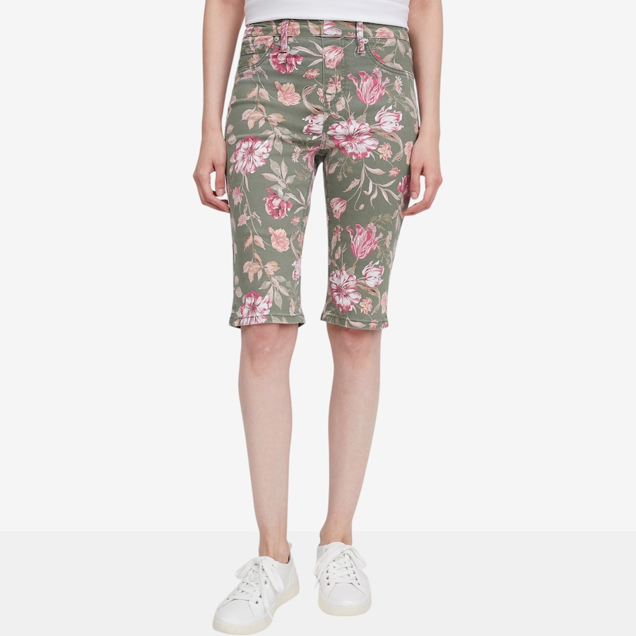 Image 119892_GRFR.jpg, Product 119-892 / Price $39.88, Diane Gilman Printed Pull-On Bermuda Short from DG2 by Diane Gilman on TSC.ca's Fashion department