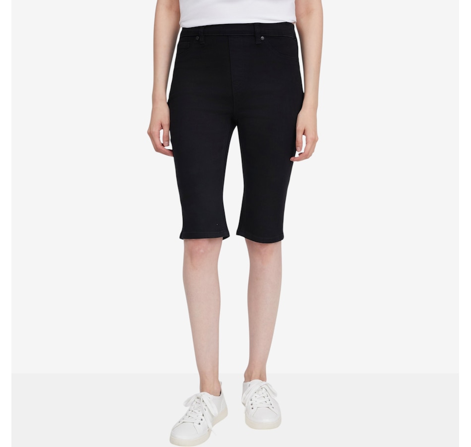 Image 119893_BLK.jpg, Product 119-893 / Price $59.99, Diane Gilman Pull-On Bermuda Short from DG2 by Diane Gilman on TSC.ca's Fashion department