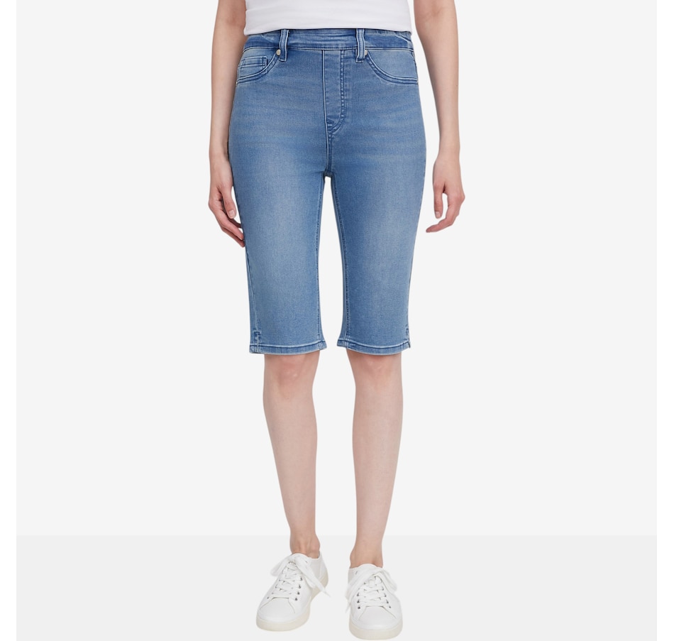 Image 119893_MDTNE.jpg, Product 119-893 / Price $59.99, Diane Gilman Pull-On Bermuda Short from DG2 by Diane Gilman on TSC.ca's Fashion department