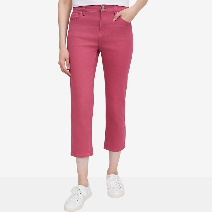 Image 119894_RSWIN.jpg, Product 119-894 / Price $54.88, Diane Gilman Straight Leg Crop Pant from DG2 by Diane Gilman on TSC.ca's Fashion department
