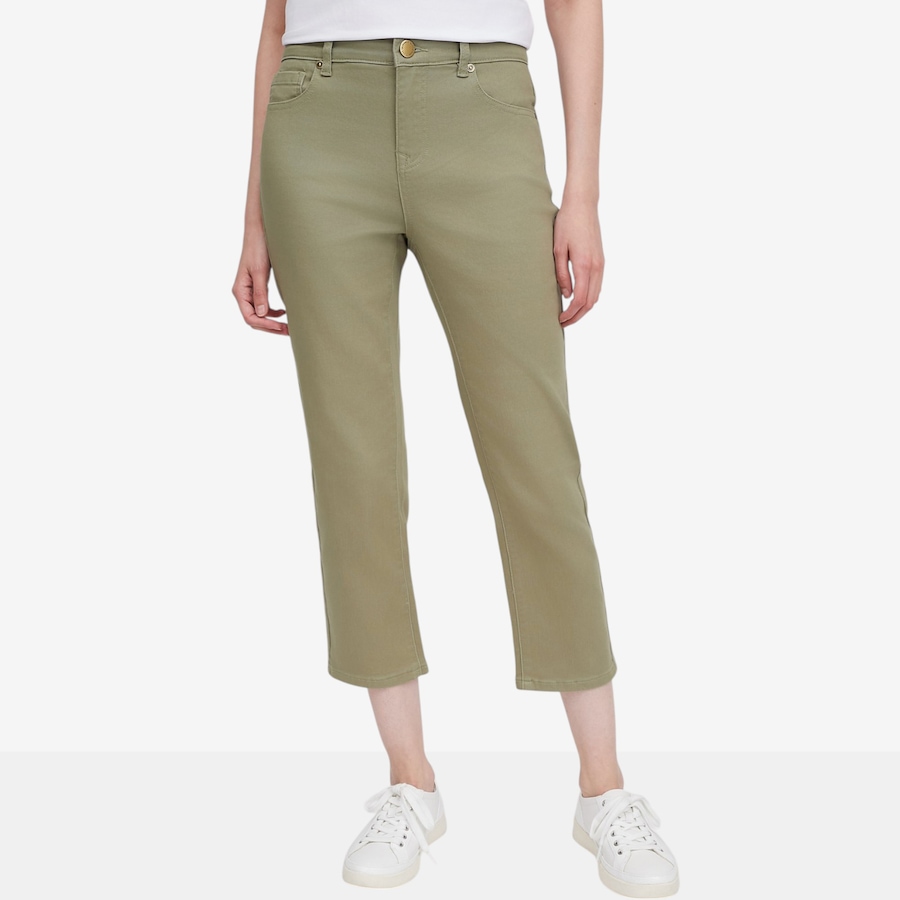 Image 119894_TYM.jpg, Product 119-894 / Price $54.88, Diane Gilman Straight Leg Crop Pant from DG2 by Diane Gilman on TSC.ca's Fashion department