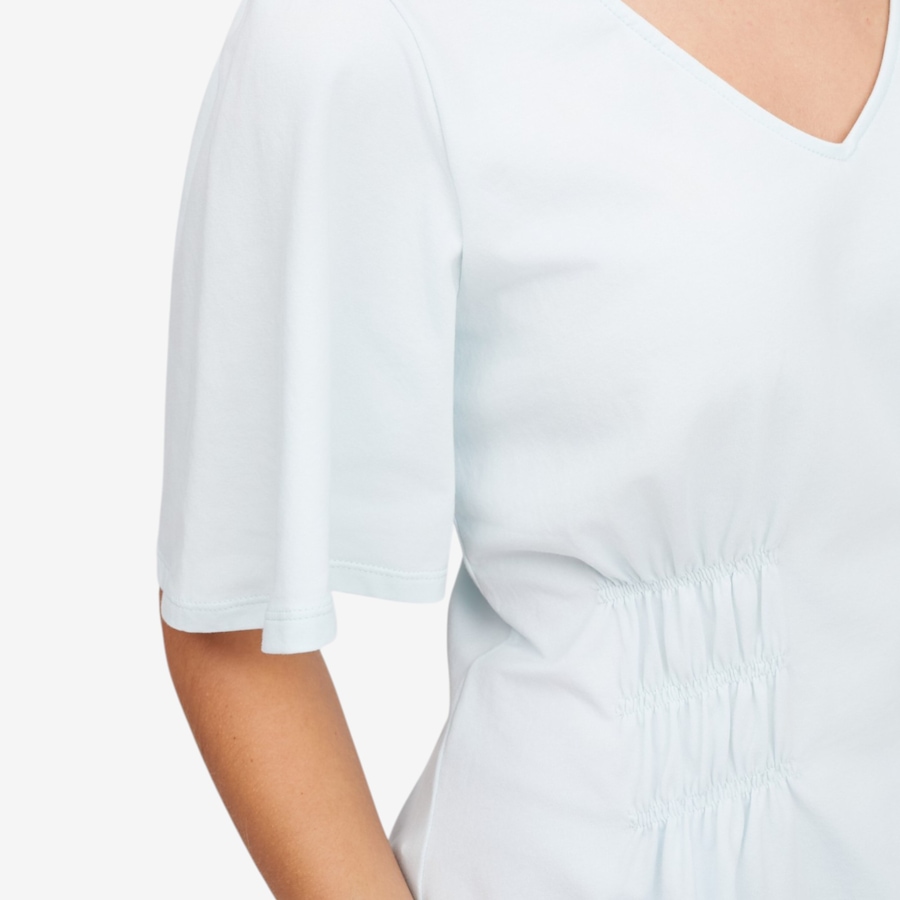 Image 119896_ALTMORE1.jpg, Product 119-896 / Price $49.88, Diane Gilman Shirred Flutter Sleeve Top from DG2 by Diane Gilman on TSC.ca's Fashion department