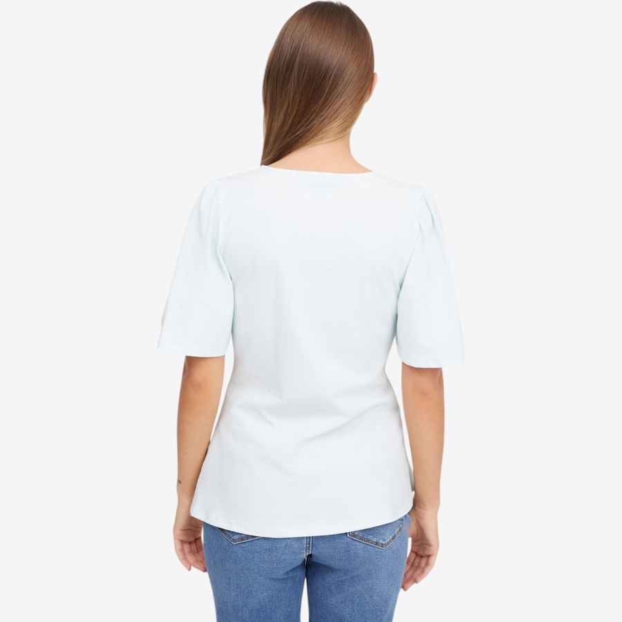Image 119896_ALTMORE2.jpg, Product 119-896 / Price $49.88, Diane Gilman Shirred Flutter Sleeve Top from DG2 by Diane Gilman on TSC.ca's Fashion department