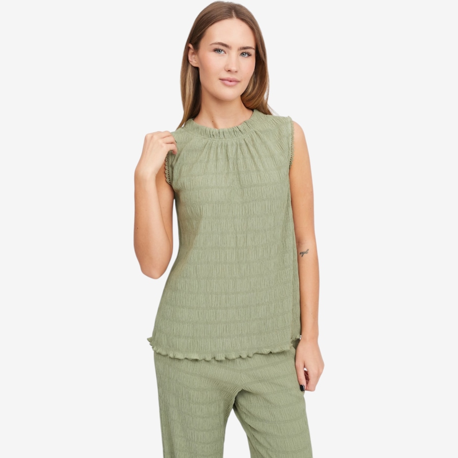 Image 119897_TYM.jpg, Product 119-897 / Price $39.88, Diane Gilman Plisse Sleeveless Top from DG2 by Diane Gilman on TSC.ca's Fashion department