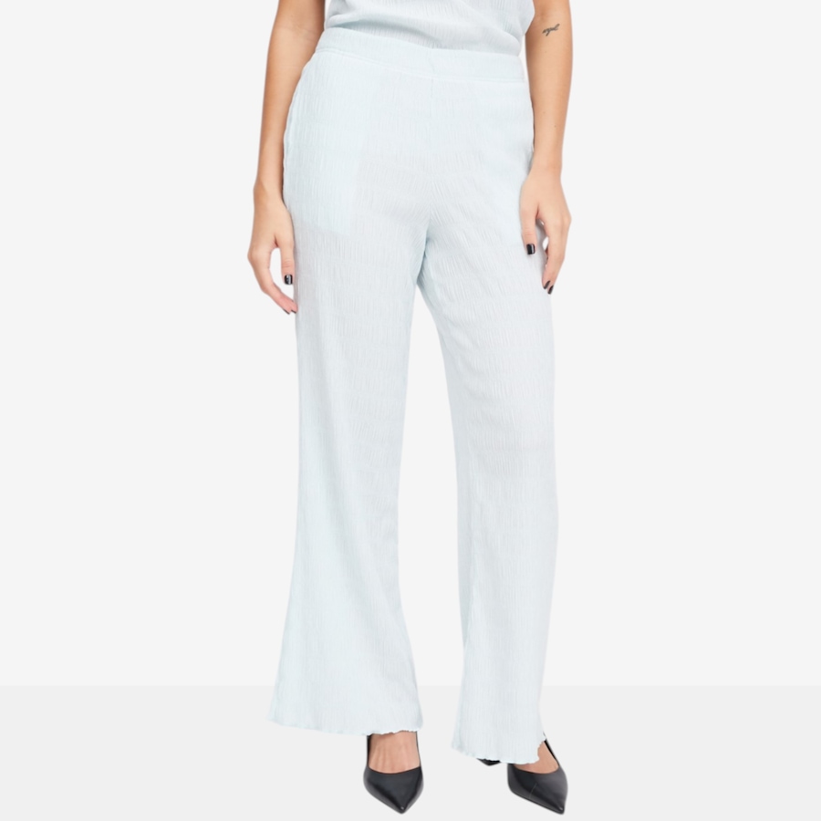 Image 119898_SKY.jpg, Product 119-898 / Price $54.88, Diane Gilman Plisse Wide Leg Pant from DG2 by Diane Gilman on TSC.ca's Fashion department