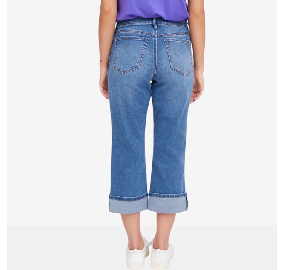 Image 119900_ALTMORE1.jpg, Product 119-900 / Price $79.99, Diane Gilman Cuffed Girlfriend Crop Jean from DG2 by Diane Gilman on TSC.ca's Fashion department