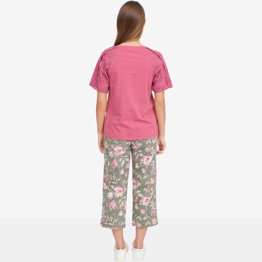 Image 119902_ALTMORE3.jpg, Product 119-902 / Price $54.88, Diane Gilman Eyelet Sleeve Crew Neck Tee from DG2 by Diane Gilman on TSC.ca's Fashion department