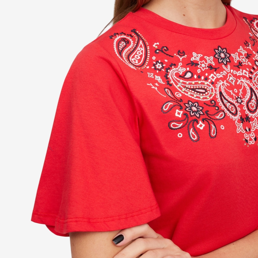 Image 119903_ALTMORE1.jpg, Product 119-903 / Price $24.33, Diane Gilman Embellished Flutter Sleeve Tee from DG2 by Diane Gilman on TSC.ca's Fashion department