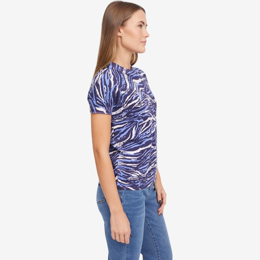 Image 119906_ALTMORE4.jpg, Product 119-906 / Price $59.88, Diane Gilman Printed Short Sleeve Sweater from DG2 by Diane Gilman on TSC.ca's Fashion department