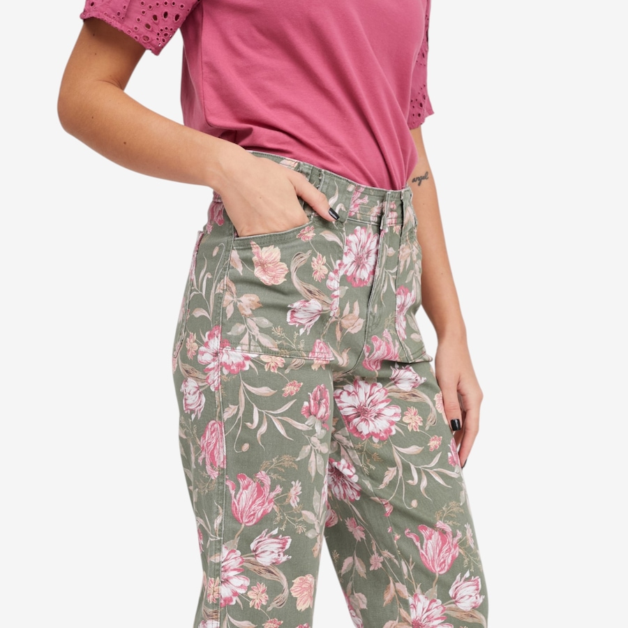 Image 119907_ALTMORE4.jpg, Product 119-907 / Price $54.88, Diane Gilman Printed Utility Relaxed Crop Pant from DG2 by Diane Gilman on TSC.ca's Fashion department