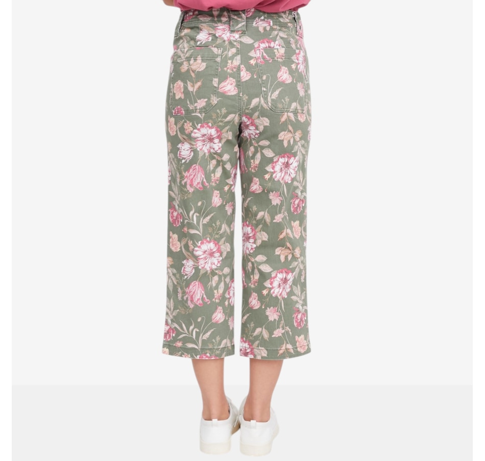 Image 119907_ALTMORE5.jpg, Product 119-907 / Price $84.99, Diane Gilman Printed Utility Relaxed Crop Pant from DG2 by Diane Gilman on TSC.ca's Fashion department