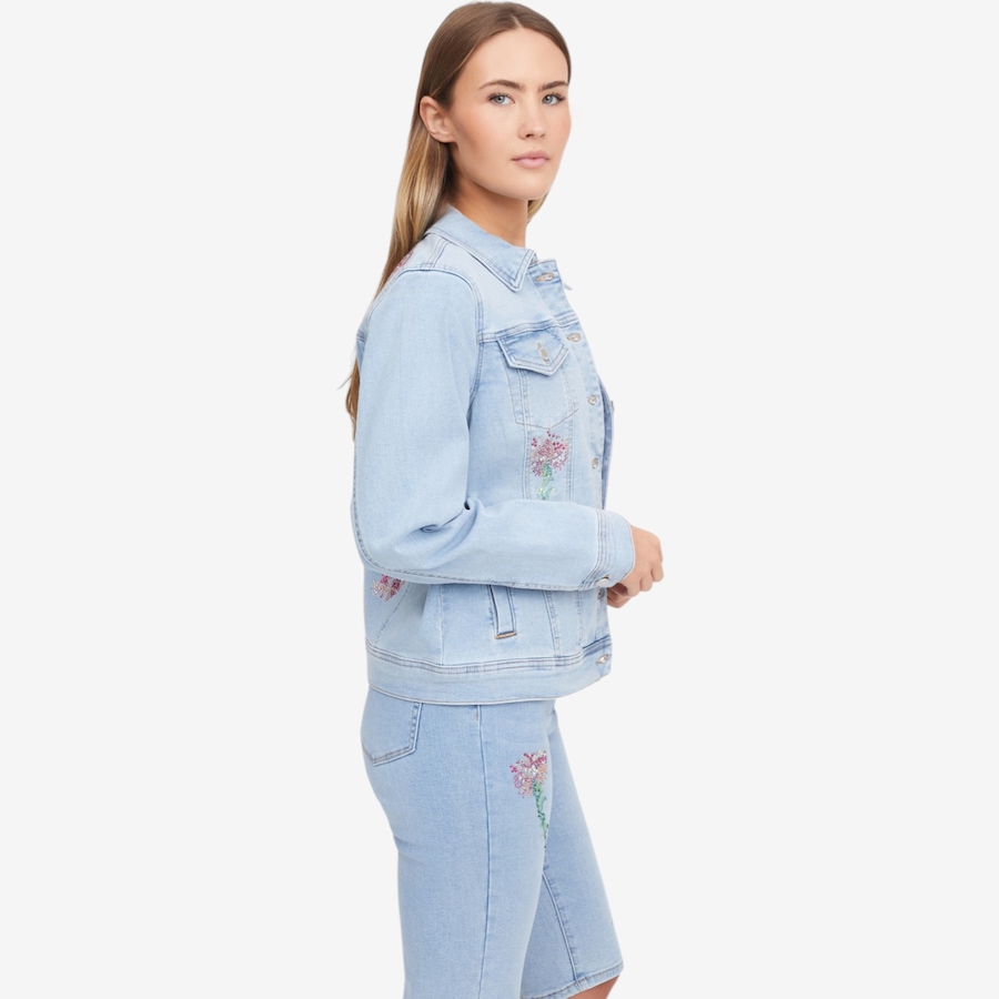 Image 119910_ALTMORE3.jpg, Product 119-910 / Price $89.88, Diane Gilman Crystal Embellished Denim Jacket from DG2 by Diane Gilman on TSC.ca's Fashion department
