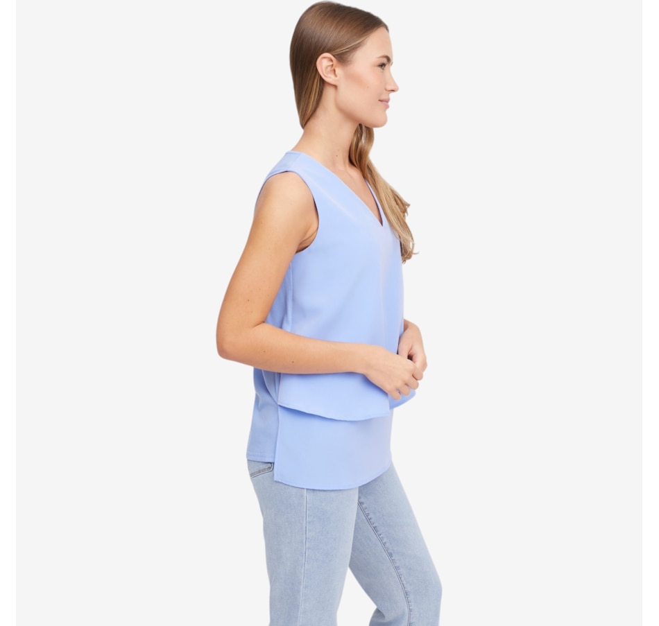 Image 119912_ALTMORE2.jpg, Product 119-912 / Price $59.99, Diane Gilman V-Neck Easy Tank from DG2 by Diane Gilman on TSC.ca's Fashion department