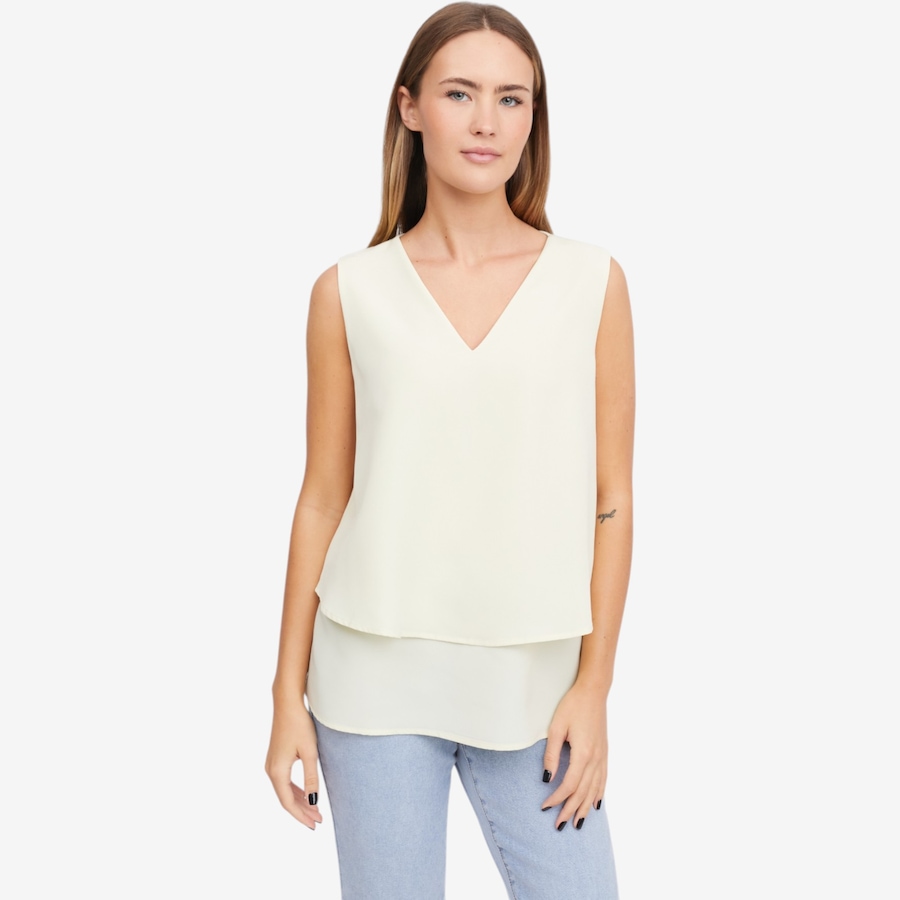 Image 119912_LEMO.jpg, Product 119-912 / Price $34.88, Diane Gilman V-Neck Easy Tank from DG2 by Diane Gilman on TSC.ca's Fashion department