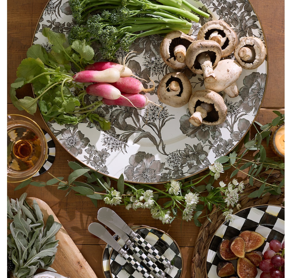 Image 119921_ALTMORE3.jpg, Product 119-921 / Price $150.00, MacKenzie-Childs Serving Platter from MacKenzie Childs on TSC.ca's Kitchen department