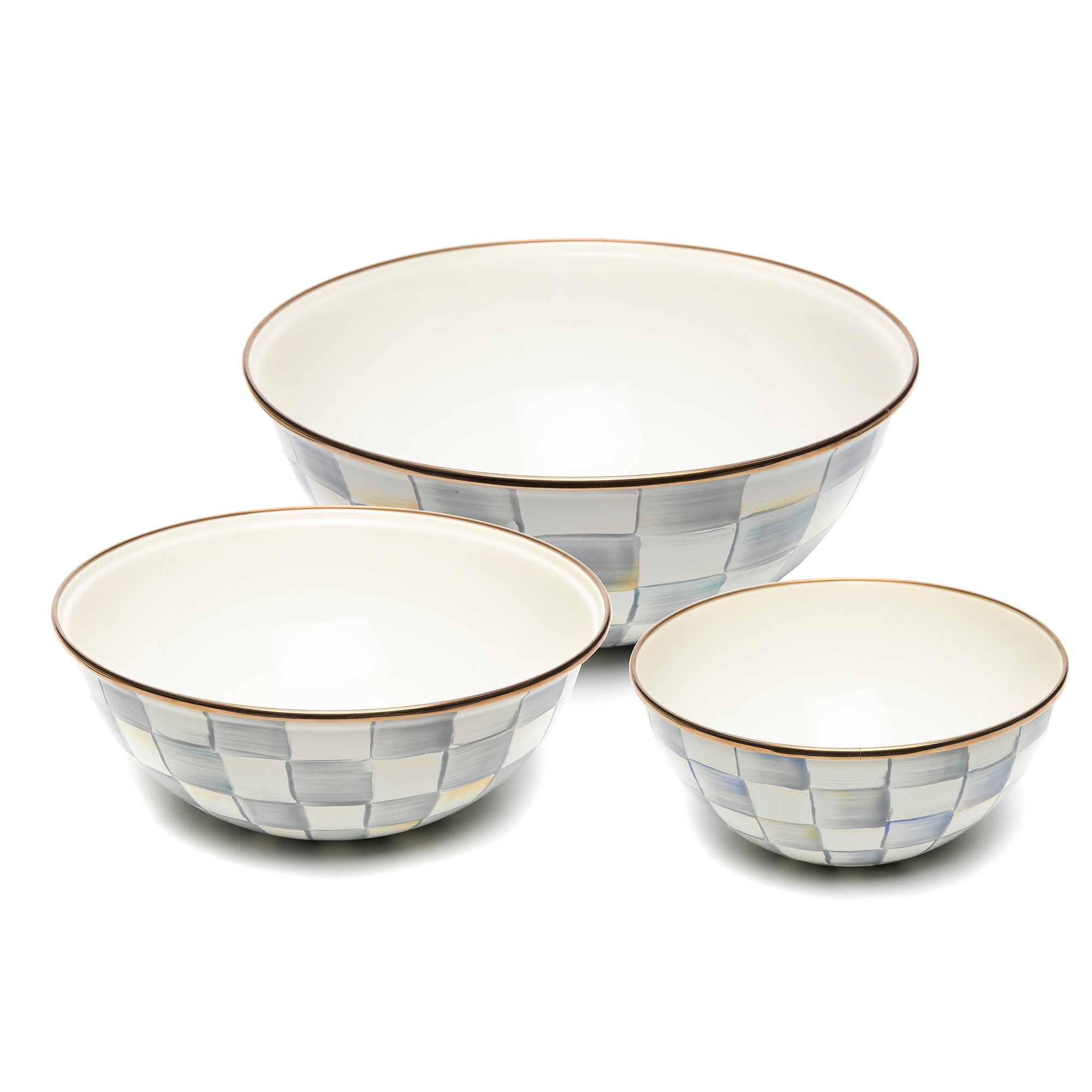 マッケンジーチャイルズ　ボウル MacKenzie-Childs Mixing Bowls (set of 3) - TSC.ca
