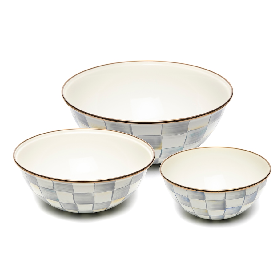 Image 119929_STLCK.jpg, Product 119-929 / Price $360.00, MacKenzie-Childs Mixing Bowls (set of 3) from MacKenzie Childs on TSC.ca's Kitchen department