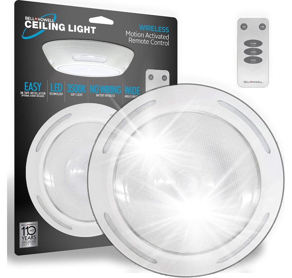 Image 119939.jpg, Product 119-939 / Price $29.99, Bell + Howell Bionic Ceiling Light from Bell + Howell on TSC.ca's Home & Garden department