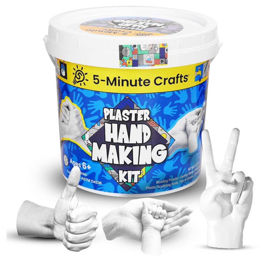 Image 119944.jpg, Product 119-944 / Price $39.99, 5-Minute Craft Hand-Casting Kit from 5-Minute Crafts on TSC.ca's Toys & Hobbies department