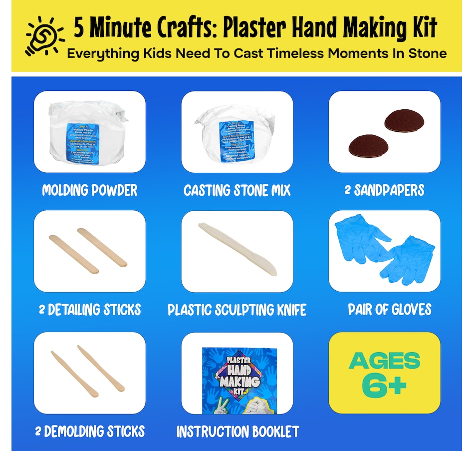 Image 119944_ALTMORE1.jpg, Product 119-944 / Price $39.99, 5-Minute Craft Hand-Casting Kit from 5-Minute Crafts on TSC.ca's Toys & Hobbies department