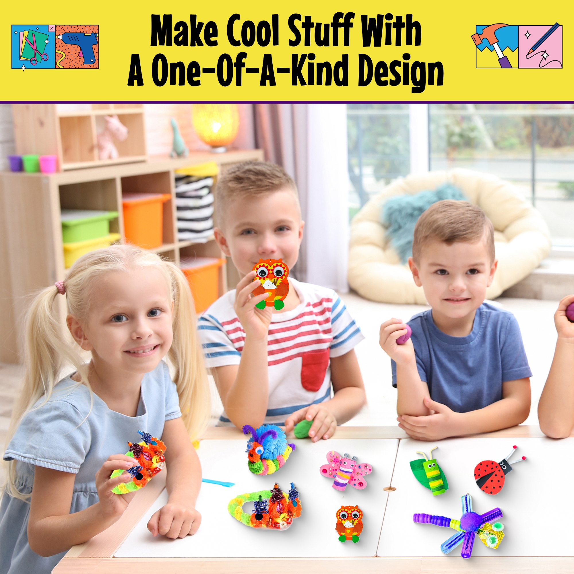 5-Minute Craft 1,000-Piece Craft Supply Kit - TSC.ca