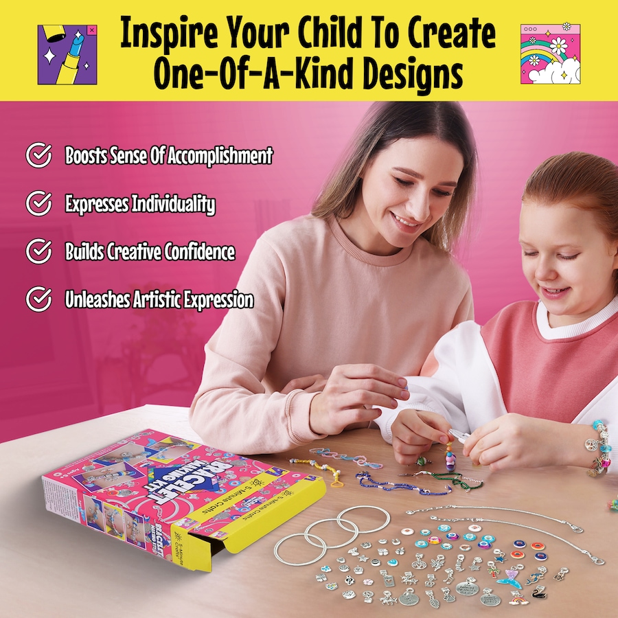 Image 119946_ALTMORE2.jpg, Product 119-946 / Price $19.88, 5-Minute Craft Bracelet-Making Kit from 5-Minute Crafts on TSC.ca's Toys & Hobbies department