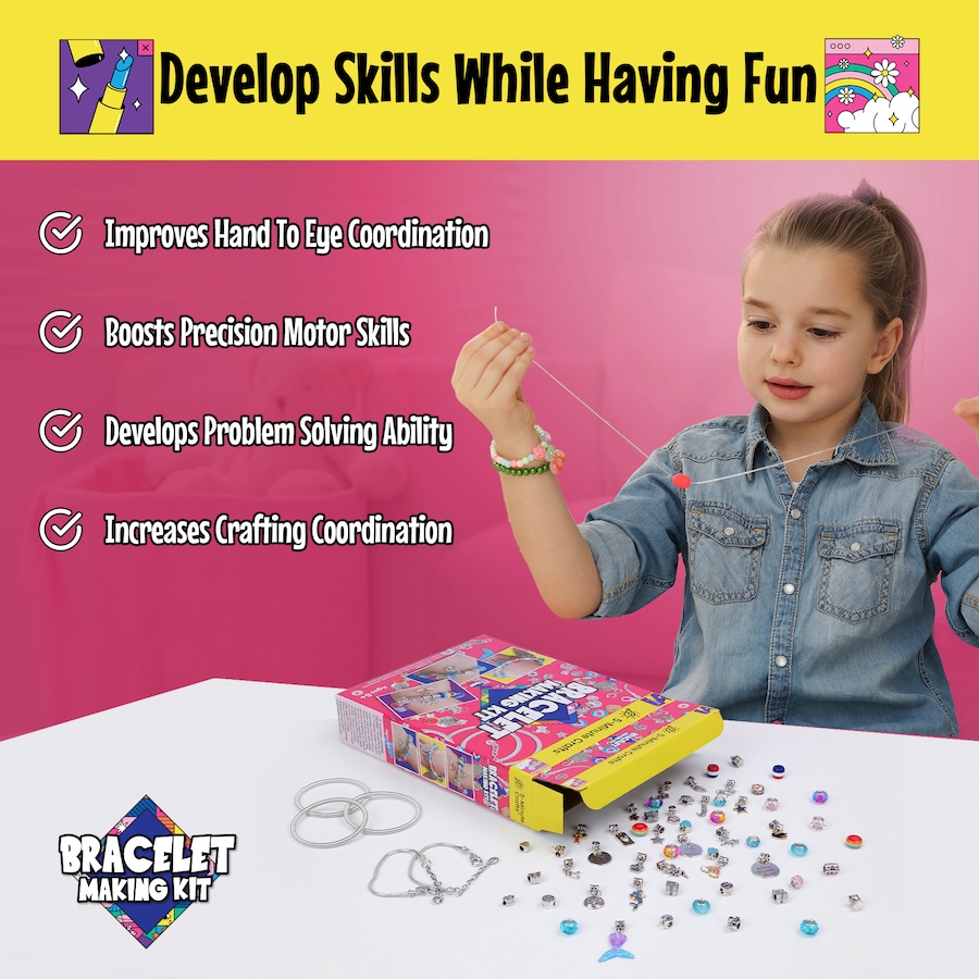Image 119946_ALTMORE3.jpg, Product 119-946 / Price $19.88, 5-Minute Craft Bracelet-Making Kit from 5-Minute Crafts on TSC.ca's Toys & Hobbies department