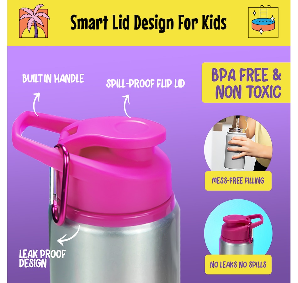 Image 119949_ALTMORE10.jpg, Product 119-949 / Price $29.99, 5-Minute Craft Water Bottle Kit (2-pack) from 5-Minute Crafts on TSC.ca's Kitchen department