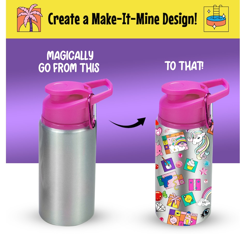 Image 119949_ALTMORE8.jpg, Product 119-949 / Price $29.99, 5-Minute Craft Water Bottle Kit (2-pack) from 5-Minute Crafts on TSC.ca's Kitchen department