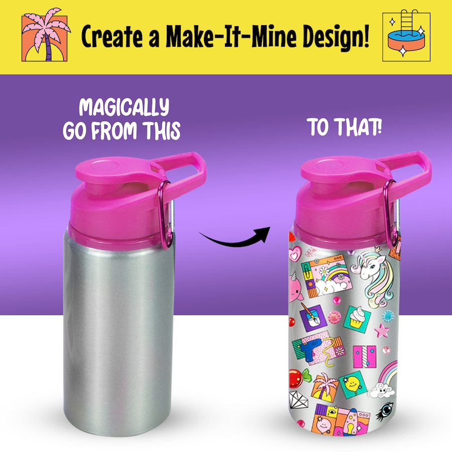 Image 119949_ALTMORE8.jpg, Product 119-949 / Price $19.88, 5-Minute Craft Water Bottle Kit (2-pack) from 5-Minute Crafts on TSC.ca's Kitchen department